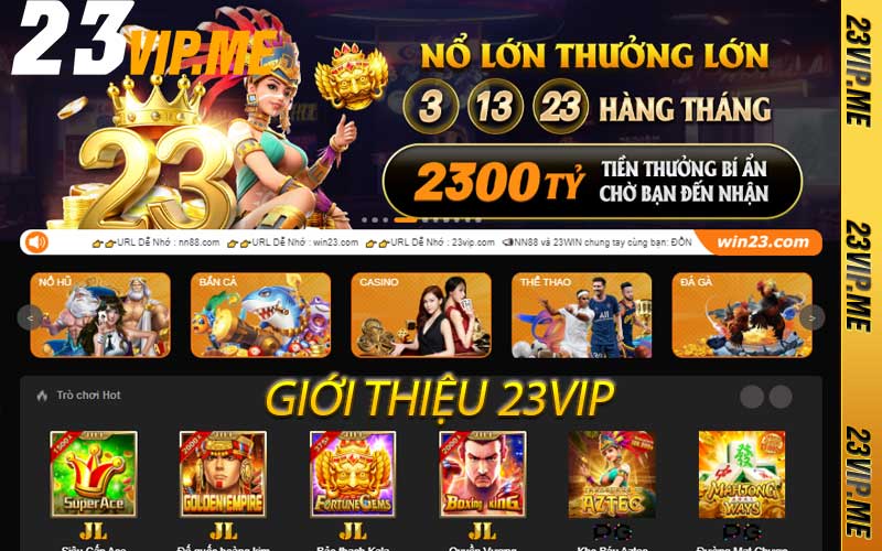 giới thiệu 23vip